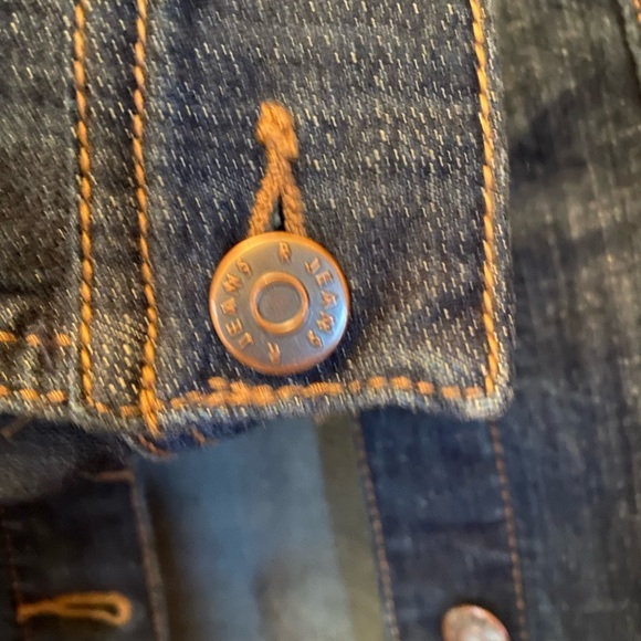 Reitman jeans jacket with Embroidered flower - Picture 6 of 7